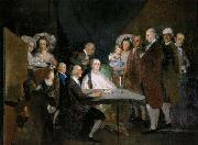 Francisco de Goya The Family of the Infante Don Luis oil on canvas